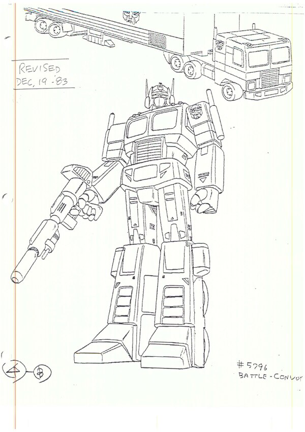 Hasbro Briefing Binder   2   Autobots Optimus Prime Profile  (3 of 7)